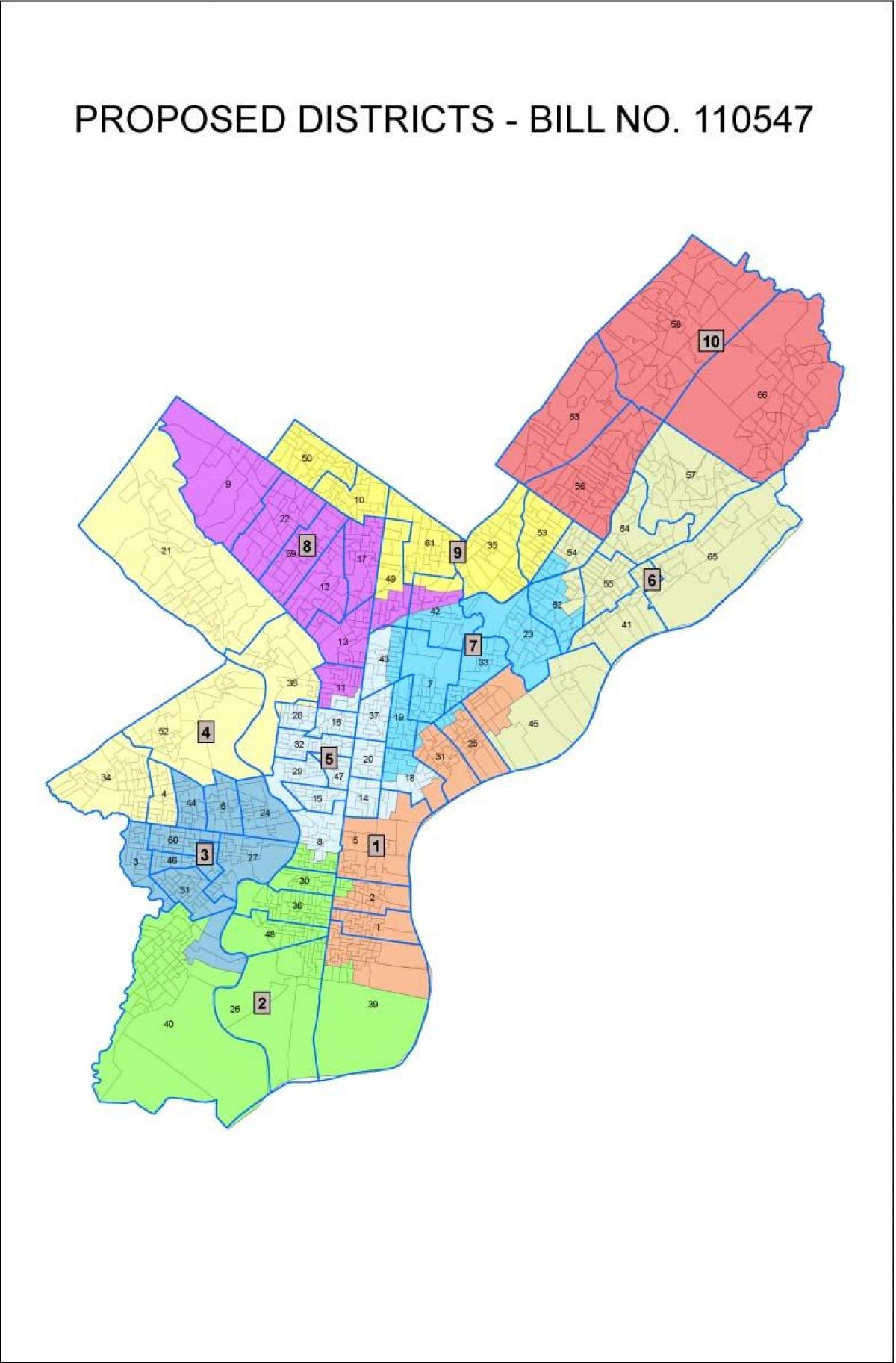 بخش نقشه فیلادلفیا
