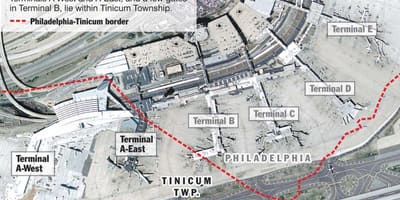 فیلادلفیا ترمینال نقشه